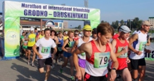 Бегуны ўзялі курс на Друскенікі