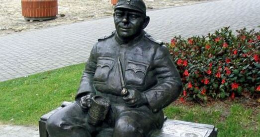 Як салдат Швейк у Будславе чыгунку будаваў