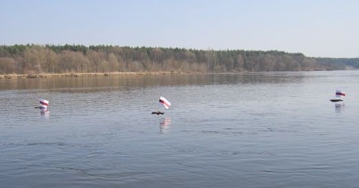 Фотафакт: У Дзень Волі па Нёмане паплылі бел-чырвона-белыя сцягі
