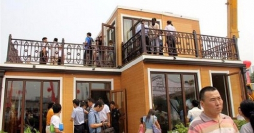 У Кітаі за тры гадзіны пабудавалі “дом з 3D-прынтара” (фота)