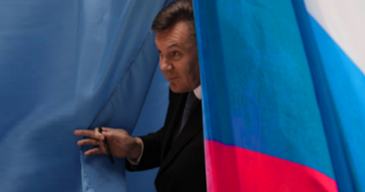 Януковіч прыбыў на ваенны аэрадром Растова-на-Доне