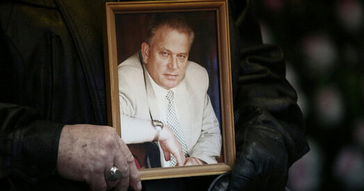 У Шчомысліцы пад Мінскам развіталіся з былым міністрам Васілём Лявонавым (ФОТАРЭПАРТАЖ)