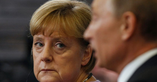 «Спаздун» Пуцін не даў паспаць Ангеле Меркель