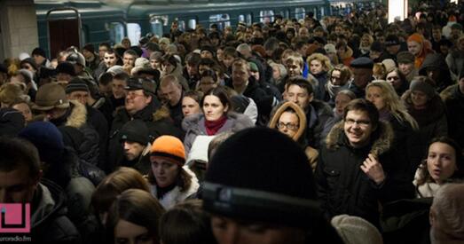 Раніцай у Мінску не працавала першая лінія метро