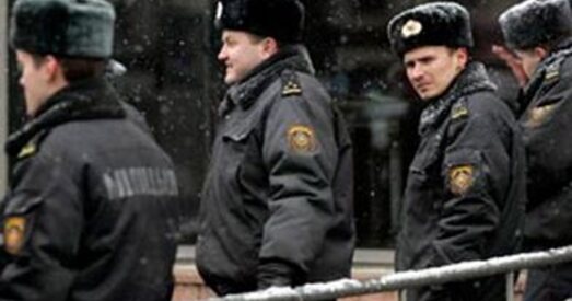 Віцебск: “сілавікі” праслухалі лекцыю пра выкананне правоў чалавека ў Беларусі