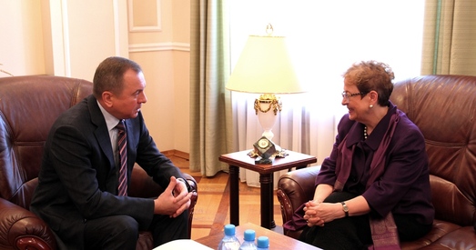 Макей сустрэўся з кіраўніком Прадстаўніцтва Еўрапейскага саюза ў Беларусі