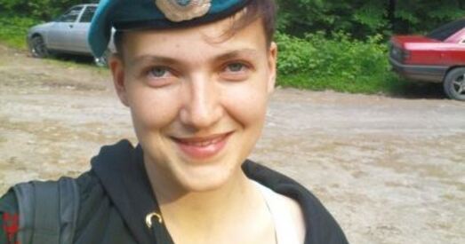 Сёння стартуе міжнародная інтэрнэт-акцыя ў падтрымку арыштаванай у Расіі ўкраінскай лётчыцы Надзеі Саўчанка