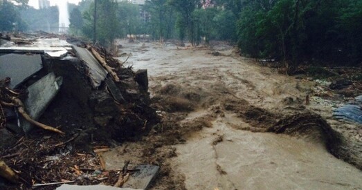Паводка ў Тбілісі: пацверджана гібель дзевяці чалавек