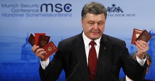 Парашэнка назваў умовы спынення вайны ва Украіне