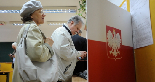 Польшча. Частковыя вынікі рэфэрэндуму — яўка склала 7,5%