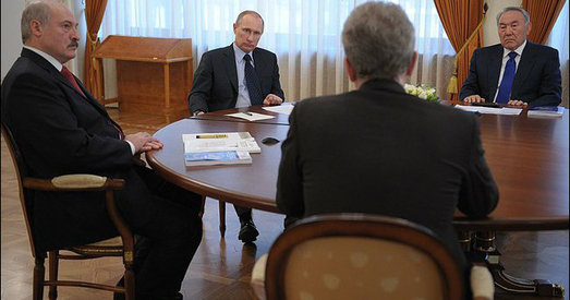 Пуцін не дачакаўся падтрымкі па Украіне ад Назарбаева і Лукашэнкі