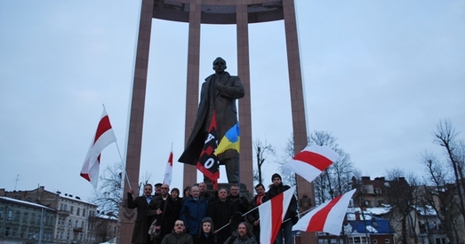 Дзень Волі адзначылі і ў Львове