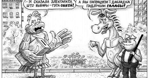 Узброенае вока назіральніка — з ласкі выбарчай камісіі