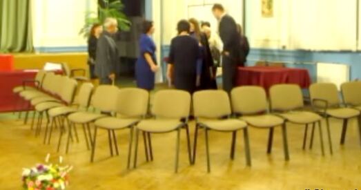 Старшыня УВК замежнаму журналісту: Не здымайце, вы парушаеце правы чалавека! (відэа)