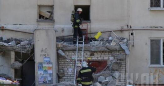 Пры выбуху дома ў Нікалаеве загінулі тры чалавекі (відэа)