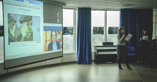 Дэвід Кроўфард распавёў беларускім калегам, як шукаў аператараў “БУКаў”, якія збілі Боінг над Украінай (+фотарэпартаж)