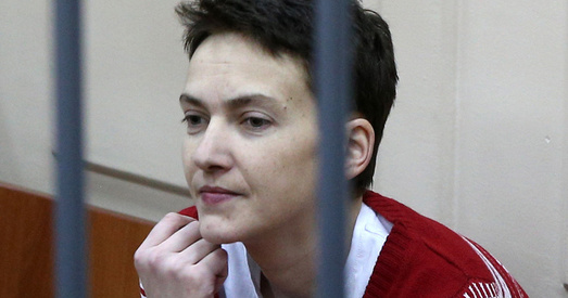 У СБУ анансавалі хуткае вызваленне Надзеі Саўчанка