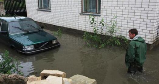 Горадня перажыла наймацнейшую залеву за апошнія гады (фота)