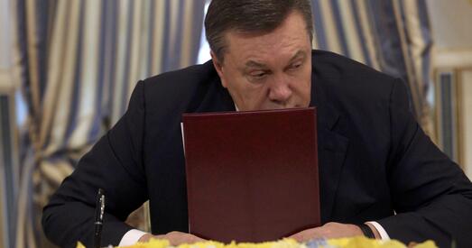 Кіраўнік МЗС Швецыі назваў Януковіча калабарацыяністам