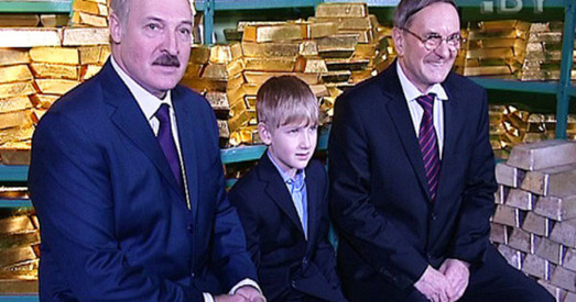 Дарагое золата пакіне Беларусь без валютных штаноў