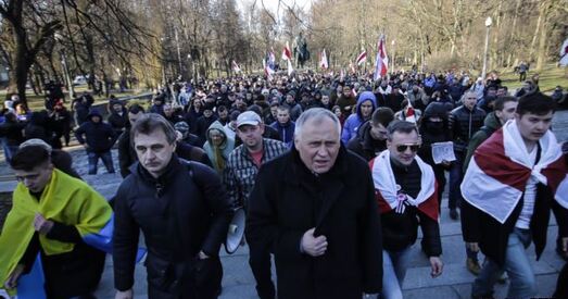 Беларускі нацыянальны кангрэс пад адкрытым небам. УЖЫВУЮ