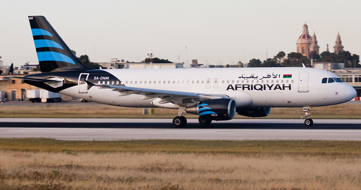 Захоплены лівійскі самалёт са 118 пасажырамі на борце (дапоўнена)