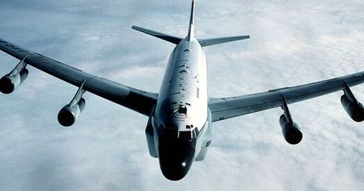 Расійскі Су-27 перахапіў самалёт-выведнік ВПС ЗША