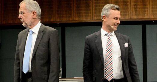 «Зялёны» ці ўльтраправы: Аўстрыя выбірае прэзідэнта