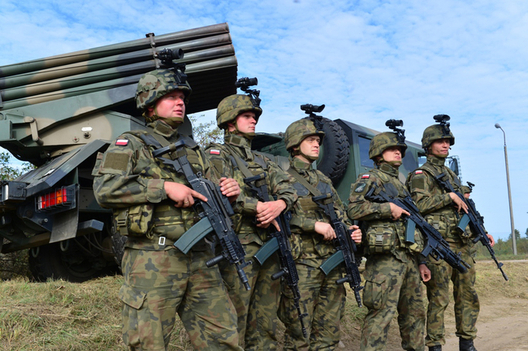 Польскія артылерысты на вучэннях Аnaconda-2016 Польскія артылерысты на вучэннях Аnaconda-2016