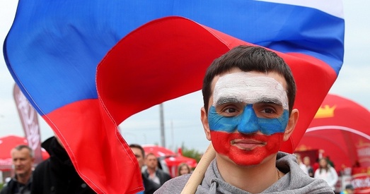 Расія. Стварыць рэйтынг патрыятызму рэгіёнаў Расіі