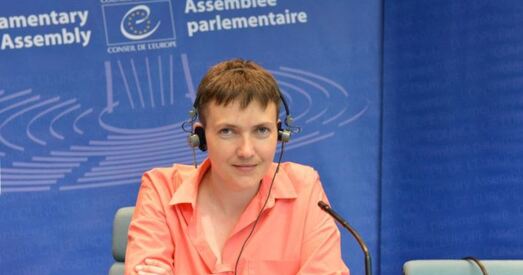 Надзея Саўчанка: «Я спадзяюся, што ўжо блізка да міру, да канца вайны»