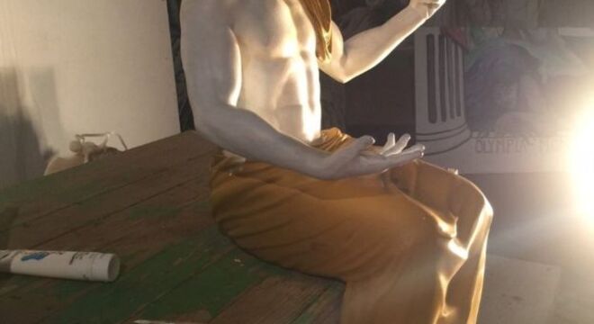 Страчаную статую Зеўса надрукавалі на 3D-друкарцы Страчаную статую Зеўса надрукавалі на 3D-друкарцы