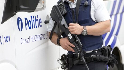 Паліцыя Брусэля. Фота AP Паліцыя Брусэля. Фота AP