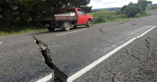 У Новай Зеландыі з-за землятрусу прарвала дамбу