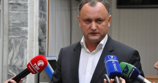 Сотні людзей выйшлі на акцыю ў сталіцы Малдовы