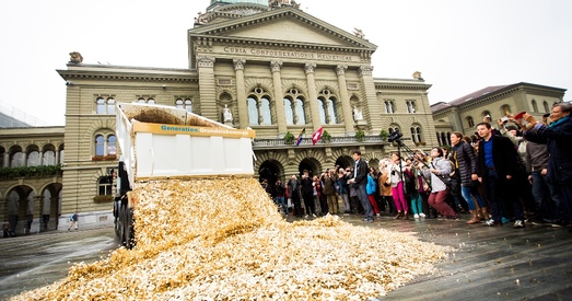 Швейцарцы прагаласавалі супраць безумоўнага даходу для ўсіх грамадзян