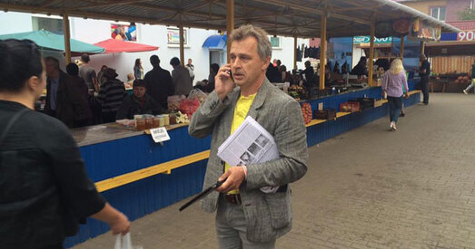 Лідэры правацэнтрыстаў — у Бабруйску (фота)