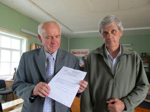 Мікалай Падгайскі і Віктар Мязяк Мікалай Падгайскі і Віктар Мязяк
