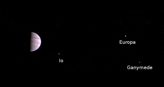 Фота: NASAJuno Фота: NASAJuno