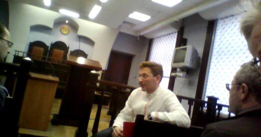 Алесь Лагвінец аштрафаваны на 15 базавых велічынь