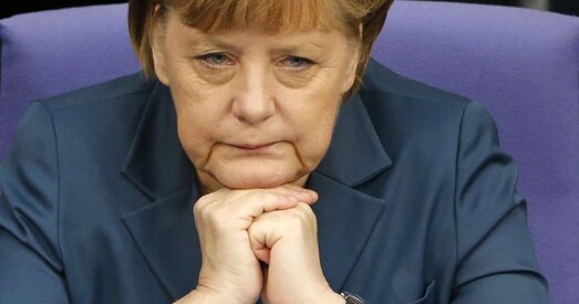 Зямельныя выбары: Слова за Меркель