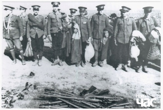 Палонныя румынскія памежнікі, чэрвень 1940 года, Бесарабія Палонныя румынскія памежнікі, чэрвень 1940 года, Бесарабія