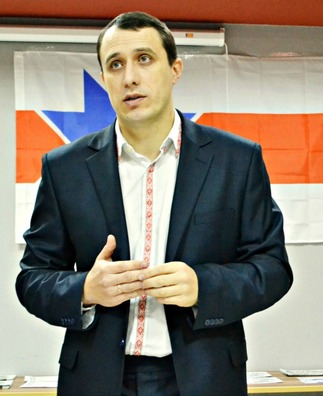 Павел Севярынец — арганізатар вечарыны Павел Севярынец — арганізатар вечарыны