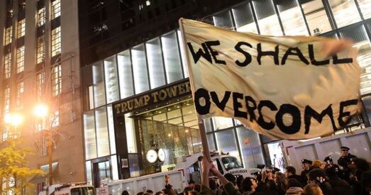 Пратэсты супраць перамогі Трампа ахапілі шэраг гарадоў ЗША