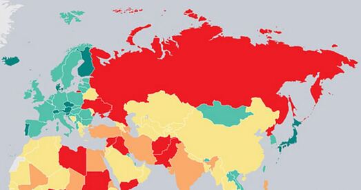 Cвет пабіў 25-гадовы рэкорд ваяўнічасці. Беларусь троху памірнела
