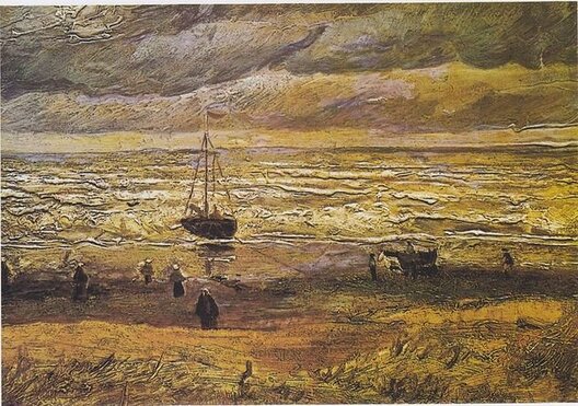 «Від на мора ля Схэвэнінгена». Выява wikipedia.org «Від на мора ля Схэвэнінгена». Выява wikipedia.org