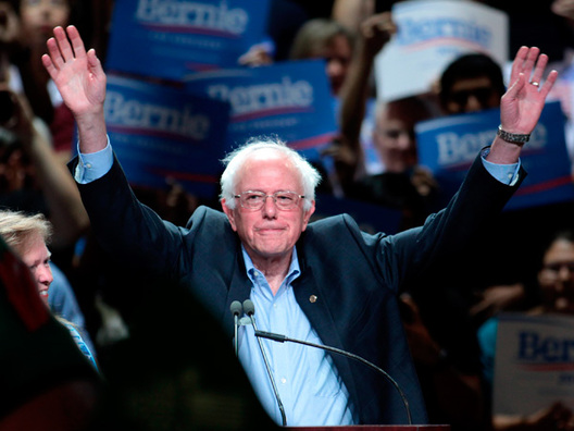 Кандыдат у прэзідэнты ЗША Берні Сандэрс. Фота: wikipedia.org Кандыдат у прэзідэнты ЗША Берні Сандэрс. Фота: wikipedia.org